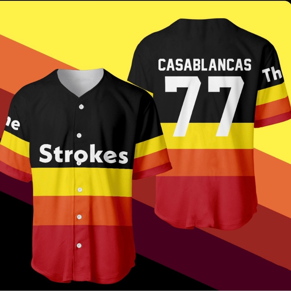 The Strokes Baseball Jersey